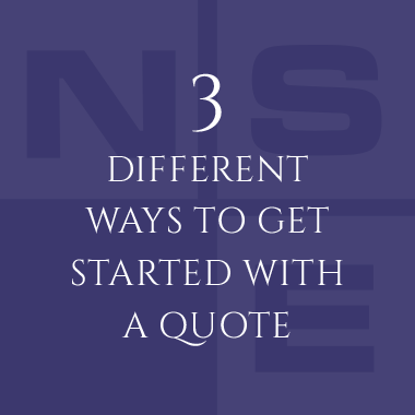 3 Different Ways to Get Started With a Quote